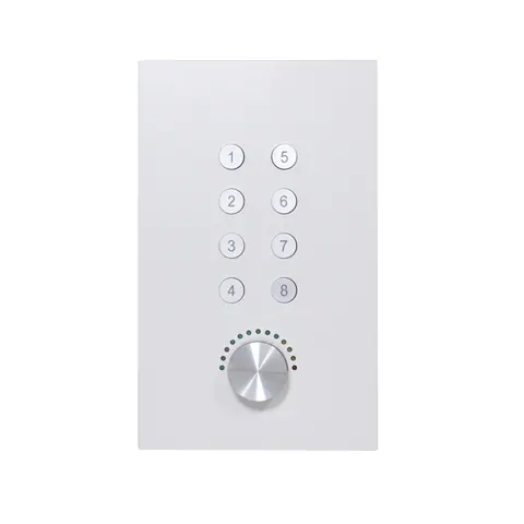 Lucky Tone DCON-7 Dante Wall Control Panel, product photo 2 of 4