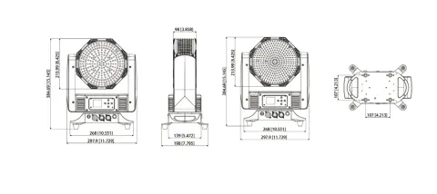 Color Imagination SMARTFACE 32, technical drawing 4 of 4