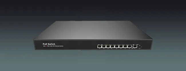 Lucky Tone Network Switch with 8 POE Ports, product photo 1 of 5