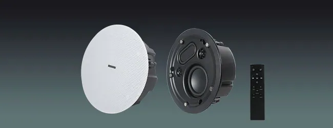 Lucky Tone Ultra Thin Bluetooth Ceiling Speaker with Dual Tweeter & Passive Radiator, product photo 1 of 7