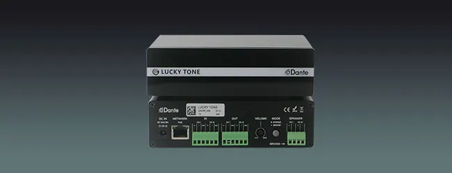 Lucky Tone Dante Network Amplifier, product photo 1 of 8