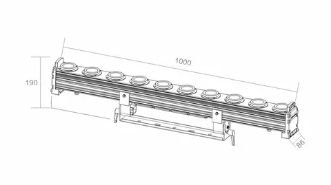 LIGHT SKY PL1015W, technical drawing 5 of 10