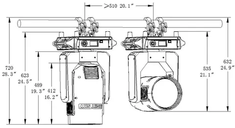 LIGHT SKY LUNAR BEAM, technical drawing 7 of 14