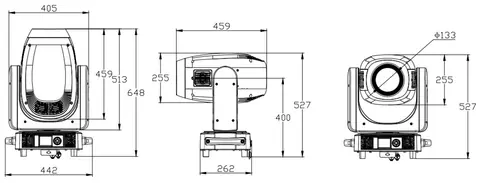 LIGHT SKY SUPER SCOPE PRO, technical drawing 7 of 14