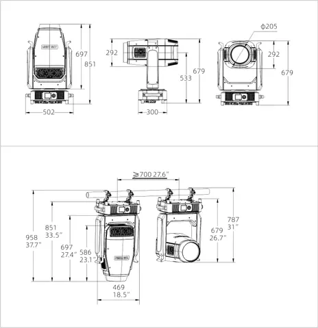 LIGHT SKY SUPER SCOPE WASH, technical drawing 7 of 10