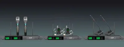 Lucky Tone Dual Channel Wireless Microphone, product photo 1 of 8