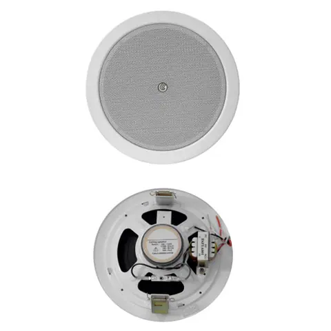 Lucky Tone 6” Metal Ceiling Speaker, product photo 2 of 4