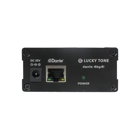Lucky Tone Dante 4 In 4 Out Transmitter, product photo 6 of 7