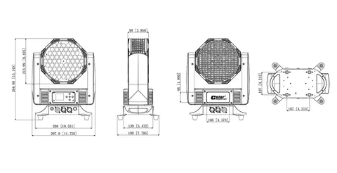 Color Imagination SMARTWASH 603, technical drawing 5 of 5
