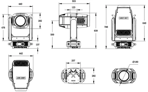 LIGHT SKY SUPER SCOPE PLUS, technical drawing 6 of 14