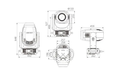LIGHT SKY SUPER SCOPE HYBRID, technical drawing 6 of 14