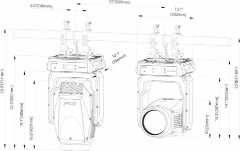 ACME SANA PROFILE, technical drawing 9 of 14