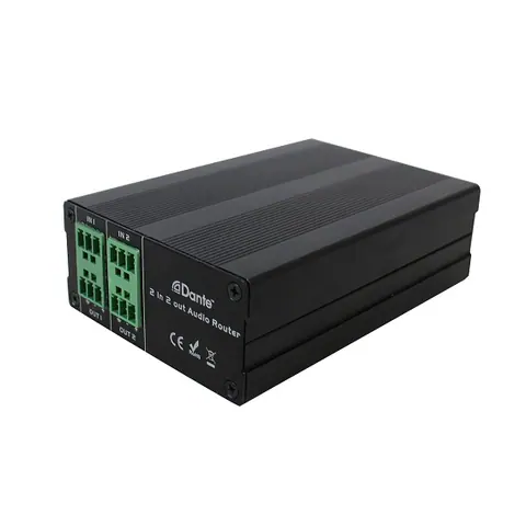 Lucky Tone Dante 2-in 2-out Audio Transmitter, product photo 3 of 5