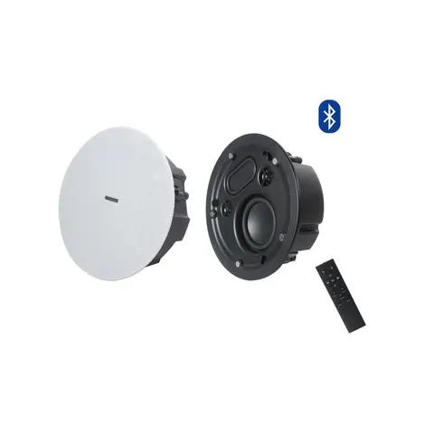 Lucky Tone Ultra Thin Bluetooth Ceiling Speaker with Dual Tweeter & Passive Radiator, product photo 2 of 7