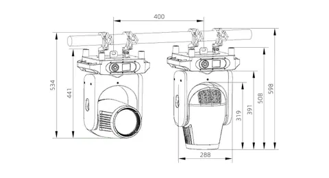 LIGHT SKY MINI LASER AQUA, technical drawing 7 of 14