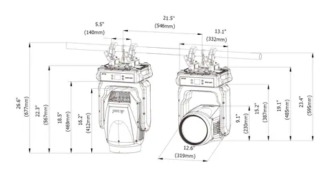 ACME SANA BEAM, technical drawing 9 of 13