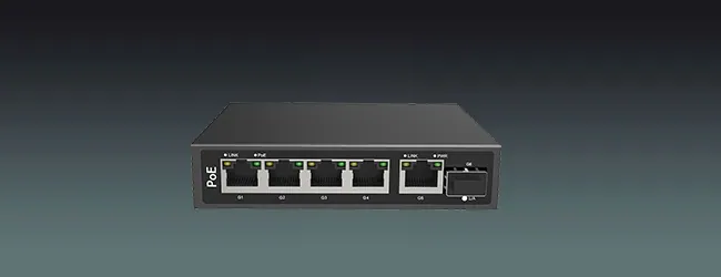 Lucky Tone Network Switch with 4 POE Ports, product photo 1 of 5