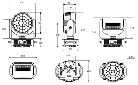 LIGHT SKY PEARL WASH MAX, technical drawing 8 of 10