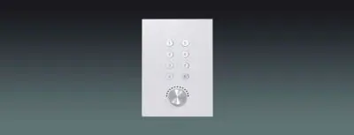 Lucky Tone DCON-7 Dante Wall Control Panel, product photo 1 of 4