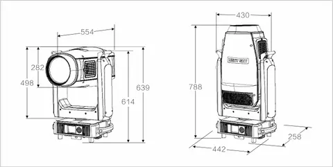 LIGHT SKY HS880(For South Korean Only), technical drawing 5 of 8