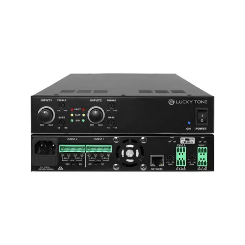 Lucky Tone Dante Network Amplifier, product photo 2 of 9