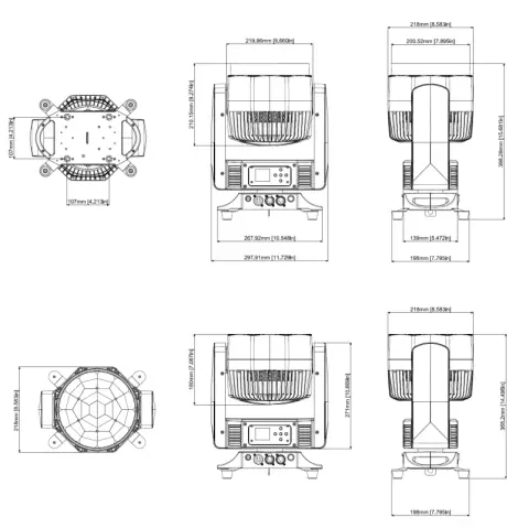 Color Imagination SMARTEYE 1915, technical drawing 7 of 7