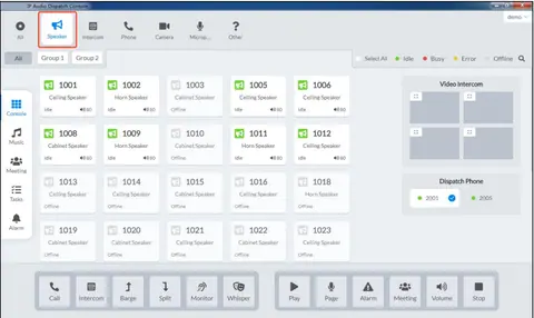 Lucky Tone ONVIF Network IP Audio Dispatch Console, product photo 2 of 2