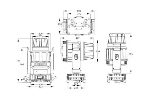 LIGHT SKY SHARK400, technical drawing 6 of 14