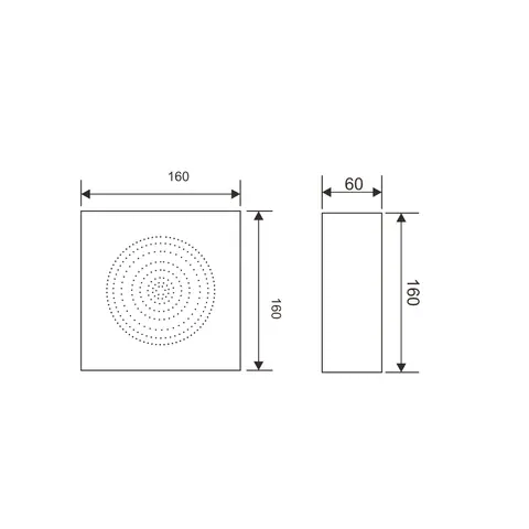 Lucky Tone Vandal Proof Wall Mount Speaker, product photo 4 of 4