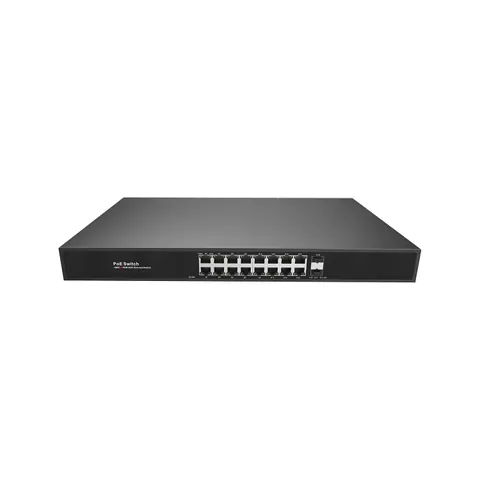 Lucky Tone Network Switch with 16 POE Ports, product photo 5 of 5