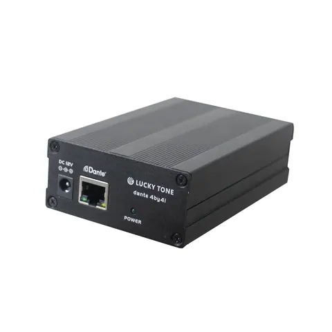 Lucky Tone Dante 4 In 4 Out Transmitter, product photo 3 of 7