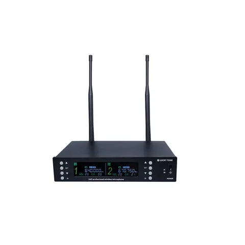 Lucky Tone UHF Dual Channel Wireless Microphone, product photo 5 of 7