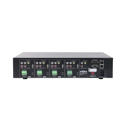 Lucky Tone 8-CH 4 Zone Stereo Network Amplifier, product photo 4 of 6