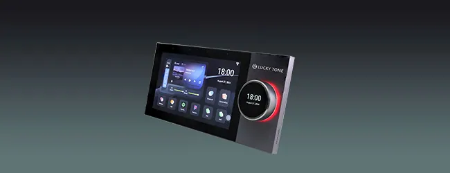Lucky Tone 7-Inch Bluetooth Wall Amplifier 8*25W with Tuya/Zigbee, product photo 1 of 7