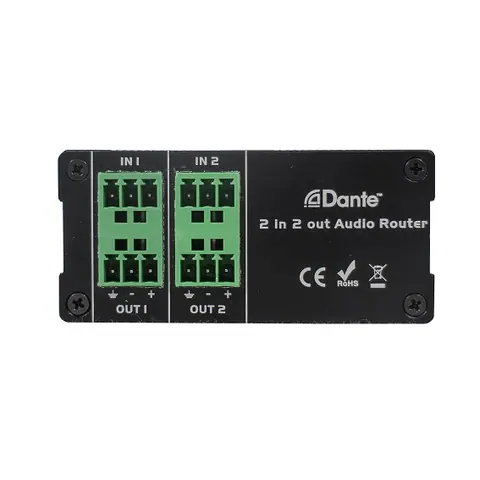 Lucky Tone Dante 2-in 2-out Audio Transmitter, product photo 5 of 5