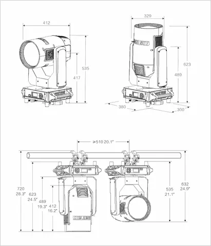 LIGHT SKY LUNAR MAX, technical drawing 7 of 10