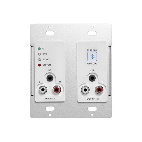 Lucky Tone Dante Bluetooth & Aux Wall Panel, product photo 4 of 8