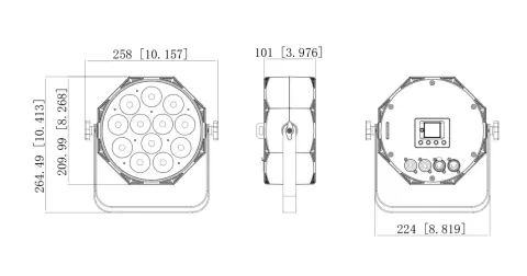 Color Imagination SMARTPAR 1212, technical drawing 5 of 5