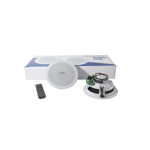 Lucky Tone Rimless Bluetooth Ceiling Speaker with Colorful Poly Woofer, product photo 6 of 8