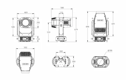 LIGHT SKY SUPER SCOPE MAX, technical drawing 9 of 14
