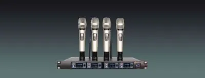 Lucky Tone 4-Channel Handheld Karaoke Microphone, product photo 1 of 6