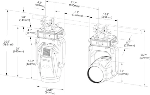 ACME ARES, technical drawing 7 of 13