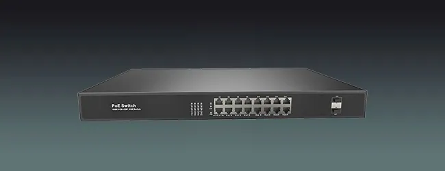 Lucky Tone Network Switch with 16 POE Ports, product photo 1 of 5