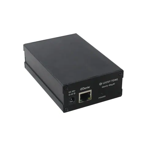 Lucky Tone Dante 4 In 4 Out Transmitter, product photo 2 of 7