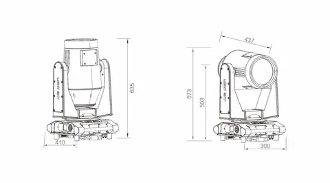LIGHT SKY AQUABEAM400LL-E, technical drawing 5 of 13