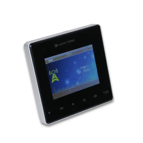 Lucky Tone 2/4-CH Bluetooth Wall Amplifier with Color Screen, product photo 3 of 8