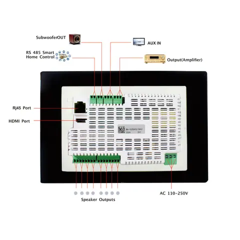 Lucky Tone 10-Inch Wall Amplifier with Android, product photo 7 of 7
