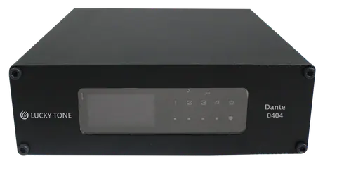 Lucky Tone Dante 4 In 4 Out Transmitter, product photo 2 of 4