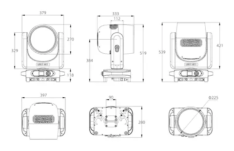 LIGHT SKY AQUAPEARL-SMART, technical drawing 8 of 14