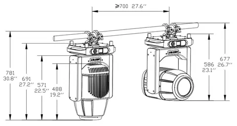 LIGHT SKY AURORA AQUA, technical drawing 7 of 13